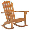 Safavieh Brizio Adirondack/Rocking Chair, Teak