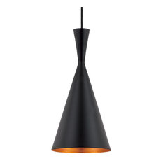 Bronx, 1-Light Pendant, Black