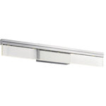 Elan Lighting - Elan Lighting 84159 Laris - 32" 1 LED Linear Bath Vanity - A linear, low profile Vanity Bar, Laris creates inLaris 32" 1 LED Line Chrome Clear Bubble UL: Suitable for damp locations Energy Star Qualified: n/a ADA Certified: n/a  *Number of Lights: Lamp: 1-*Wattage: LED bulb(s) *Bulb Included:Yes *Bulb Type:LED *Finish Type:Chrome