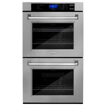 ZLINE 30 in. Wall Oven, DuraSnow Stainless Steel, Electric, AWDS-30