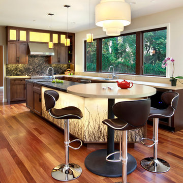 Contemporary Asian kitchen