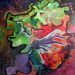 Knight in Black Armor - Paintings