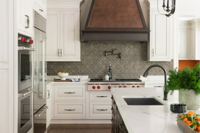Inspiration for a french country kitchen remodel in DC Metro