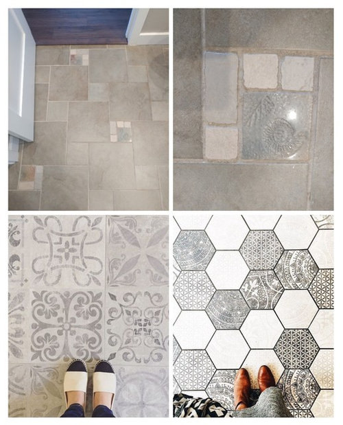 Stenciling Floor Tiles, How To Paint And Stencil Floor Tiles