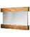 Sunrise Springs water fountain, Silver Mirror, Rustic Copper, Square