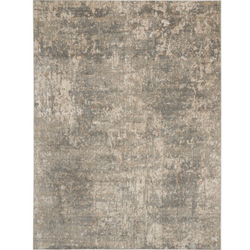 Nourison Quarry 8'10" x 11'10" Beige Grey Modern Indoor Rug