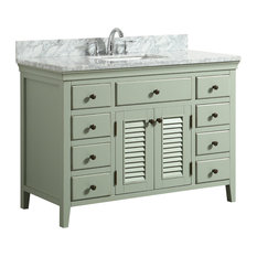 1st avenue callum green bathroom vanity with carrara marble top 48 bathroom houzz exclusive - Houzz Bathroom Vanities 1st avenue callum green bathroom vanity with carrara marble top 48 bathroom houzz exclusive - Houzz Bathroom Vanities