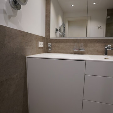 Aus einem Badezimmer wird ein Duschbad in München Perlach