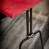 DPS 101 Mid Century School Desk, Vintage Style, Bright Red