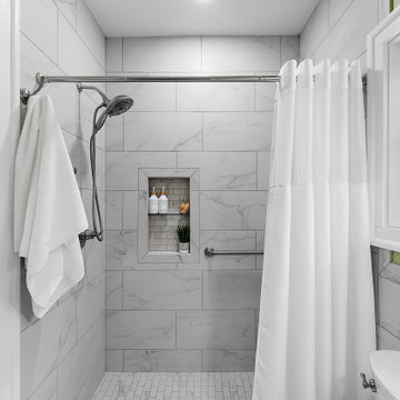 Starmark Maple Roanoake Second Floor Laundry & ADA Bath in Simply White