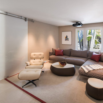 Contemporary Home Theater