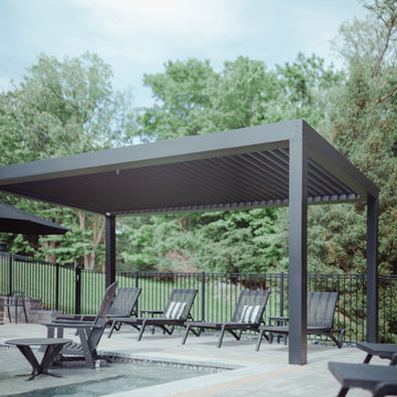 Masciulli Residence - Northville, MI: StruXure Louvered Pergola