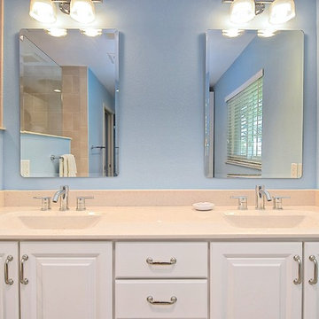 The Blue Master Bath // Bradenton