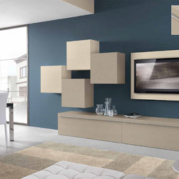 Modern Italian Wall Unit VV 3931 - Products