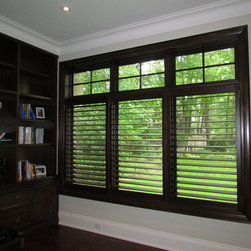 Duncan Road Oakville - Interior Shutters