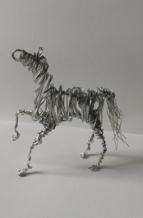 Small Horse Wire Sculpture