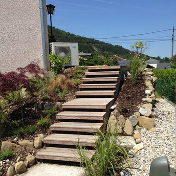 escalier d'accès