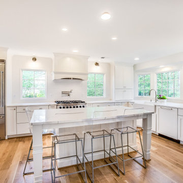 Harmon Construction- White shaker remodel