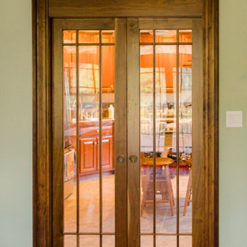 Custom Walnut Sliding Door