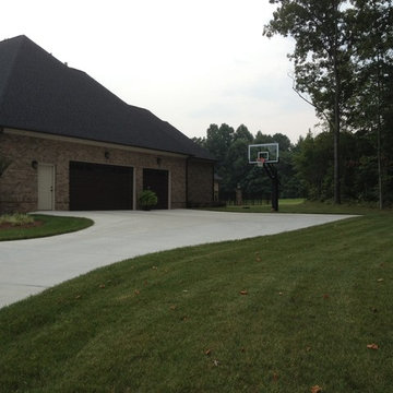 Franklin M's Pro Dunk Diamond Basketball System on a 38x38 in Roxboro, NC