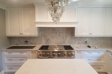 Home design - transitional home design idea in Omaha