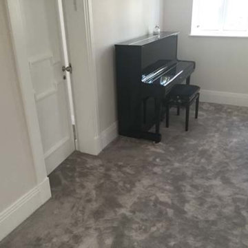 Installing Carpet to Stairs in West London