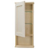 36" Orpheus  On the wall Cabinet with 12" open shelf 5.5" deep