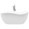 Axel 68" Freestanding Tub With Faucet