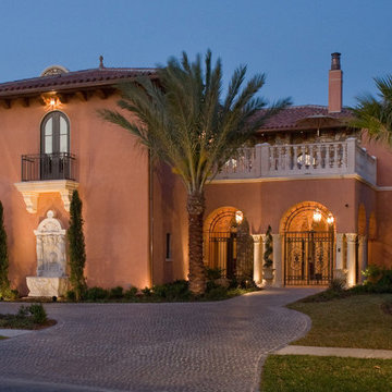 Italian Style Home: Designed by WA "Bud" Lawrence & Bobby Morales