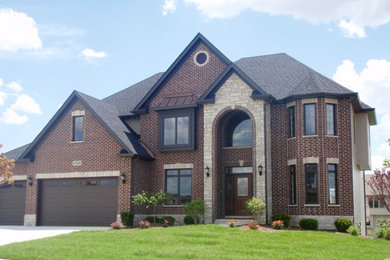 Inspiration for a timeless exterior home remodel in Chicago