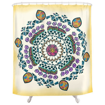 Mandala Boho Shower Curtain
