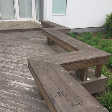 Power washing before & after