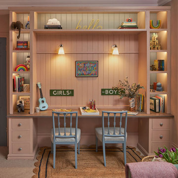 Playful Pink Playroom at the Crown House