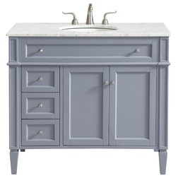 Transitional Bathroom Vanities And Sink Consoles by Buildcom