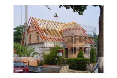 Aufstockung eines bestehenden Einfamilienhauses mit Flachdach
