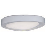 Maxim Lighting - Maxim Lighting 85853WTWT Nebula - 25" 54W LED Flush Mount - Soft rounded frames of steel available in your choNebula 25" 54W LED F White White Glass *UL Approved: YES Energy Star Qualified: n/a ADA Certified: n/a  *Number of Lights:   *Bulb Included:Yes *Bulb Type:LED *Finish Type:White
