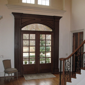 Worth Repeating: A Faux Bois Foyer Makeover