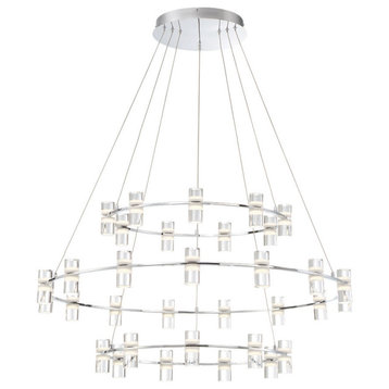 33-Light Contemporary Large Chandeliers by Eurofase