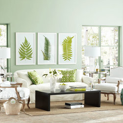 Classic Slipcovered Sofa - White - Sofas