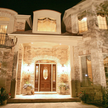 Castleby Exterior at Night