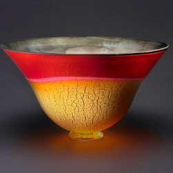Red Sky Dichotomy Bowl - Decorative Bowls