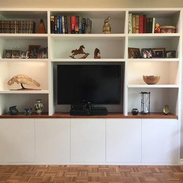 Bardon Residence - Entertainment Wall Unit