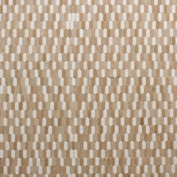 Tangent Hive Pattern in Crema - Mosaic Tile