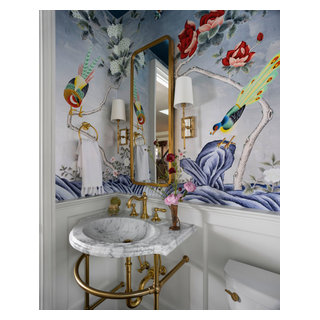 Bungalow Charm - Eclectic - Powder Room - Denver - by Andrea Schumacher ...