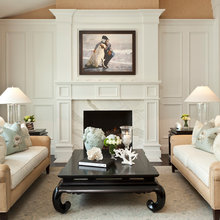living room fireplace