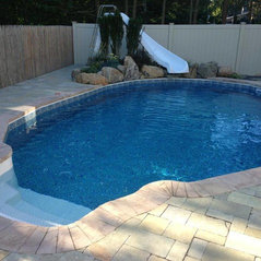 Brothers 3 Pools Bethpage Ny Us 11714 Oval In Ground Pool 3 Photos