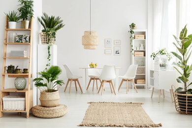 Dining room - modern dining room idea in Chicago