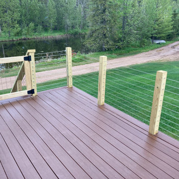 Lakeside Cable Railing Deck