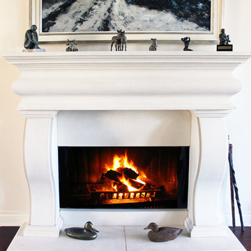 Stone Fireplace Surrounds
