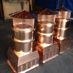 Copper Chimney Caps, Shrouds and Pots - Products